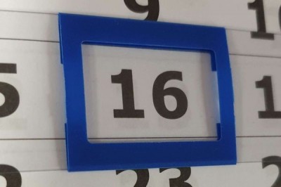 Курсоры для календарей, 1 размер, 29-33 см., синие